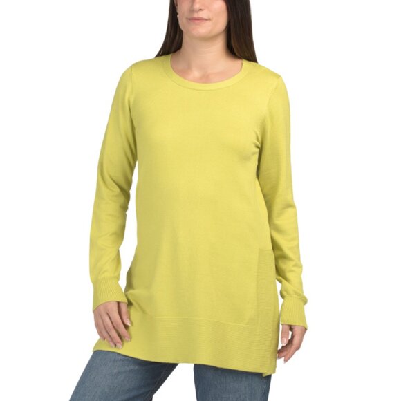 CYRUS Apple Green Tunic Style Sweater - Picture 1 of 2